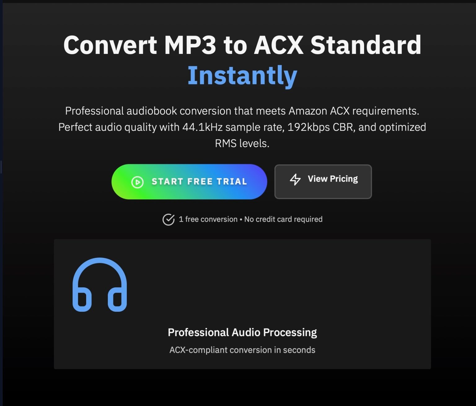 How to Convert Any Audio into ACX Audio Standards for Amazon Audible ...